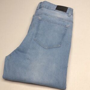 LIKE NEW JEANIOLOGIE MID-RISE CROPPED SKINNY JEANS 14/32x25 ⭐️